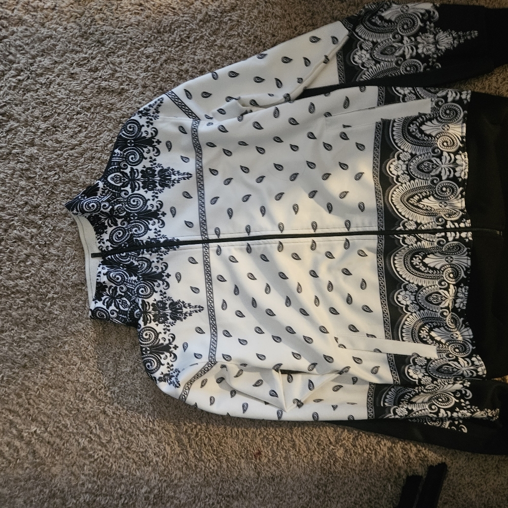 Paisley mens hoodie